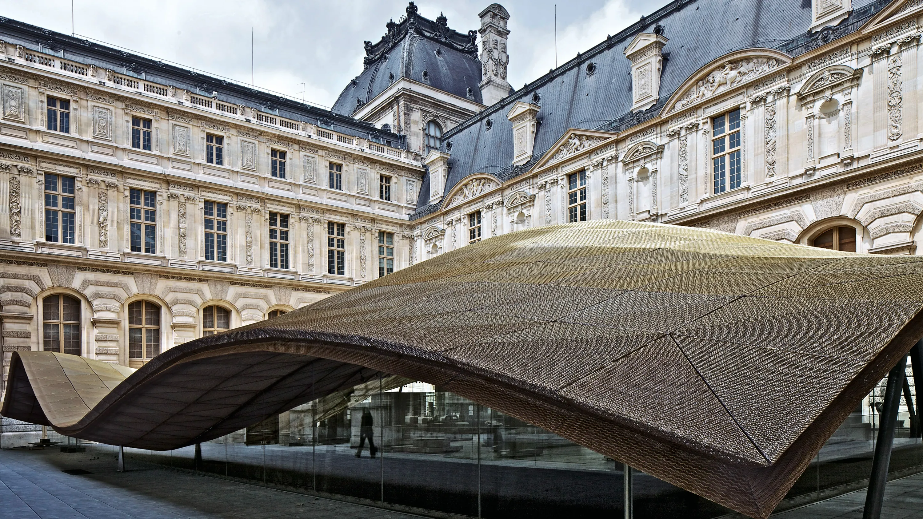 Modern Additions to the Louvre Museum